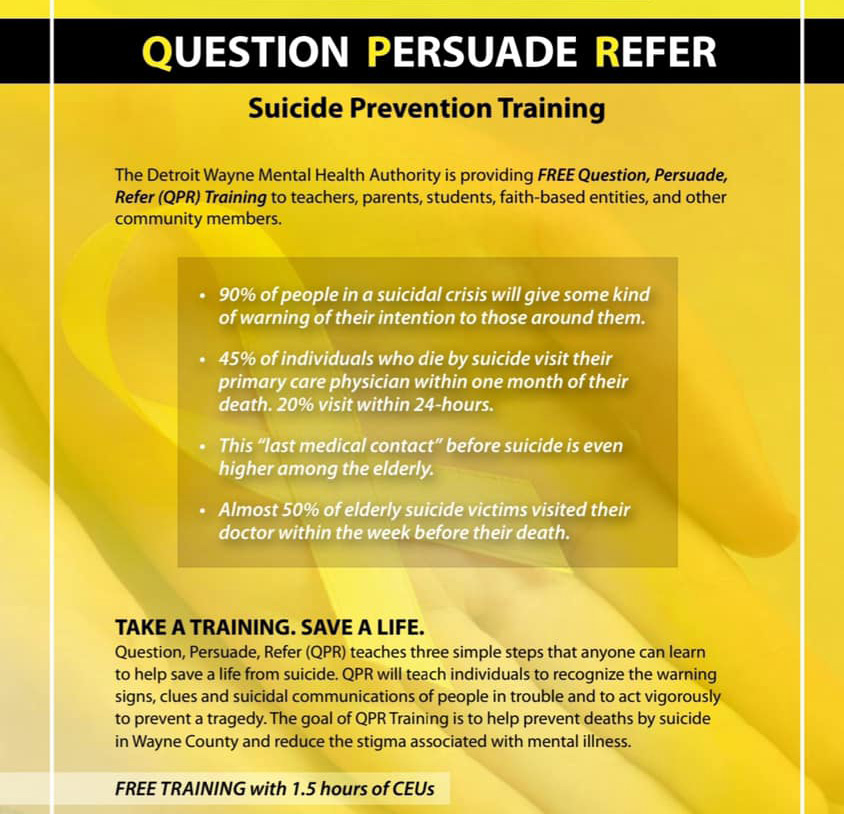 Suicide Prevention Training